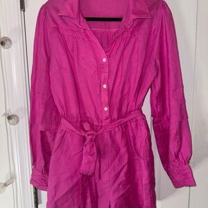 Fate Bright Pink short-all